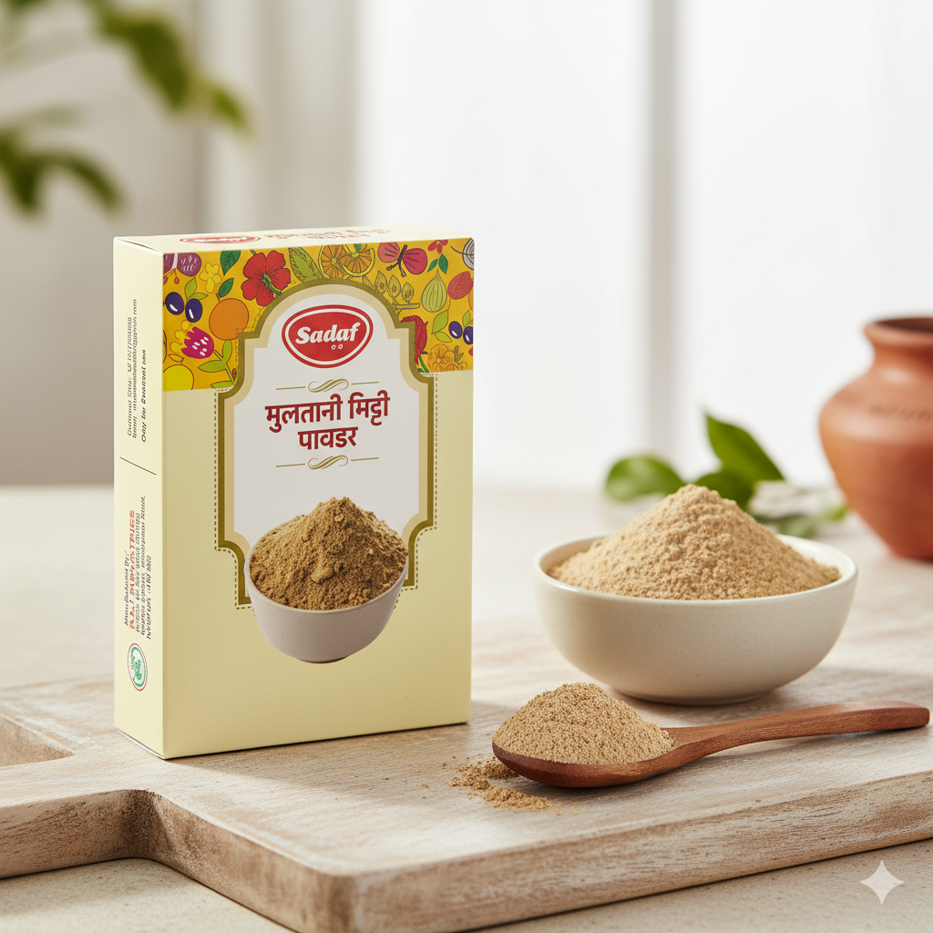 Sadaf Multani Mitti Powder | Multani Mitti For Skin & Hair