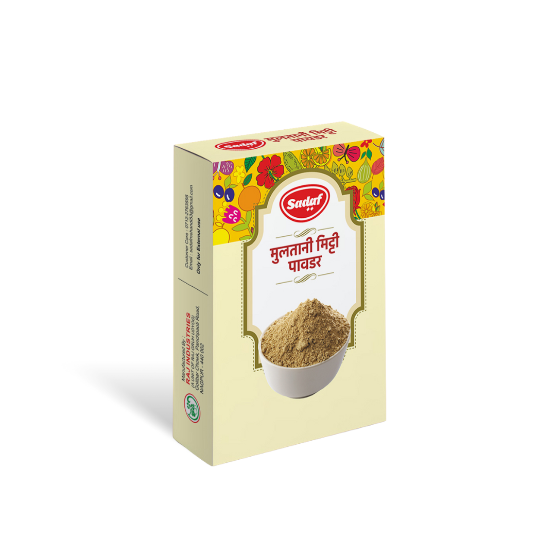 Sadaf Multani Mitti Powder | Multani Mitti For Skin & Hair